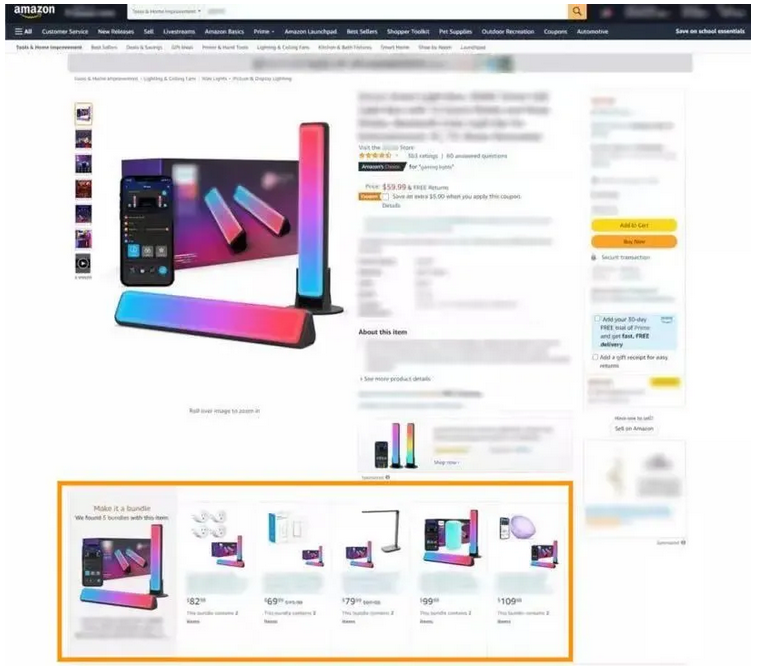 亚马逊Listing的这个位置还有流量入口？捆绑组合销售出一单货赚多份钱！插图