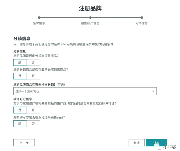 亚马逊品牌备案注册全流程插图7